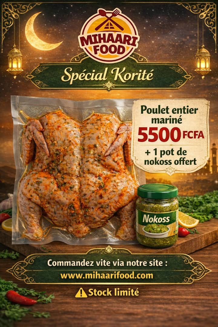 🔥Poulets Marinés MIHAARI